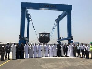 تم تكليف قسم المسعود للطاقة بعملية اختبار وتركيب الرافعة، التي يبلغ وزنها 100 طن متري. 