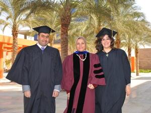 Ali Abdel Hafiz, Hanadi Salem and Inas Rafaat