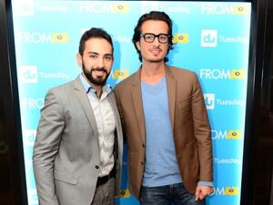 Ali F. Mostafa and Actor Fadi Rifai