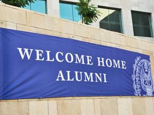 Alumni Welcome Banner