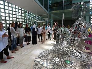 جولات 'درب الفن' في مؤسسة قطر