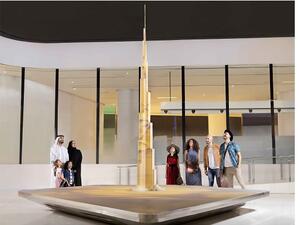 قمة البرج، برج خليفة