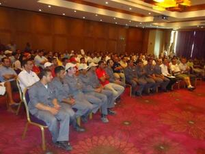 At the colleagues gathering