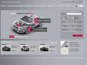 موقع السيارات المستعملة المعتمدة Audi Approved
