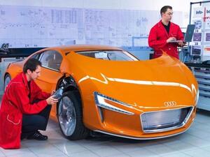 سيارة Audi R8 e-tron، أول سيارة رياضية تعمل بالكهرباء من "أودي"