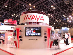 Avaya stand at GITEX 2012