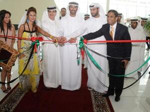 Sheikh Ahmed Bin Hamdan Al Nahyan inaugurating the event