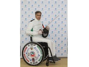 Tareq Al-Qallaf, Kuwait’s wheelchair fencing champion