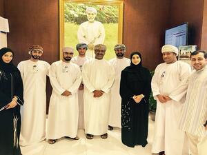 Bank Team at the branch.