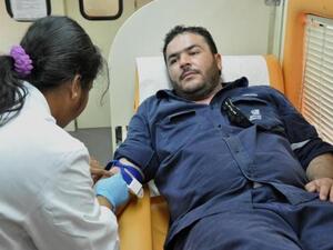 Blood donation drive