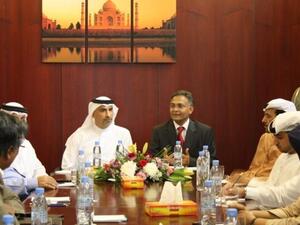Al Kamda and HE Sanjay Verma during the initiative meeting