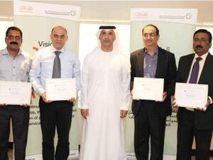 During the honouring ceremony