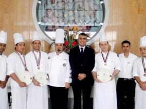 Chefs with Mr Fekry