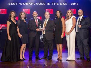 Cisco UAE was recognised for its commitment to creating a workplace that fosters trust, pride and fairness amongst its employees.