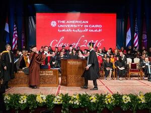 Graduation commencement ceremonies