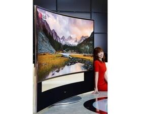 LG 105-inch curved ultra HD TV