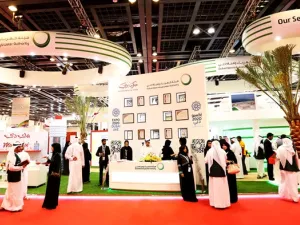 جناح هيئة كهرباء ومياه دبي في معرض تكنولوجيا المياه والطاقة والبيئة