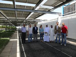 During the visit