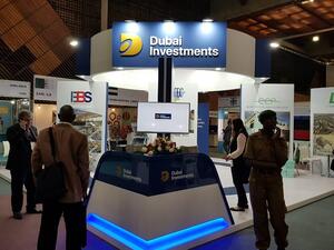 جناح دبي للاستثمار في معرض الخمسة الكبار للبناء في شرق أفريقيا.