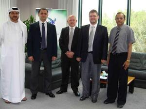 Abdulrahman Qasim Al Ali, Commercial Sales Manager at Emirates General Petroleum Corporation with ExxonMobil delegation 
