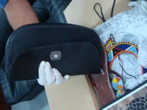 The drugs which were extracted from a lady handbag