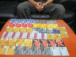 The fake credit cards caught by Dubai Customs