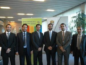 The UAE National WSIS Committee during their participation at WSIS 2011