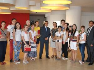 During the visit