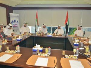 خلال الاجتماع المشترك بمقر جمارك دبي