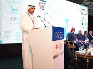 أحمد محبوب مصبح متحدثاً في الجلسة الافتتاحية للمؤتمر العالمي الخامس والعشرين حول القيادة في تميّز الأعمال والابتكار