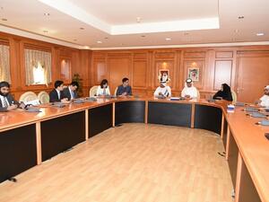 خلال استقبال وفد مصلحة الجمارك الكورية بجمارك دبي