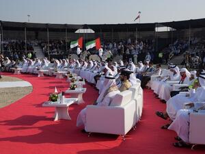 The celebration took place in a specially designed platform inside the historical Port Rashid.
