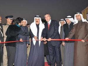 Mayor of Hawali in Kuwait, Abdullah Al Fares and Managing Director of Dow in Kuwait, Jamel Attal with representatives from other sponsors