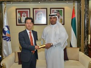 أحمد محبوب مصبح مستقبلا قنصل عام كوريا الجنوبية في دبي