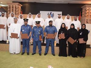 جانب من حفل التخريج.