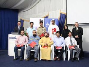 During the honouring ceremony