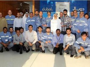 DUBAL senior management along with the awards winners