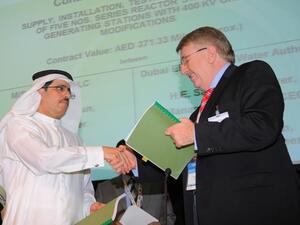 Contract signing ceremony at WETEX 2011