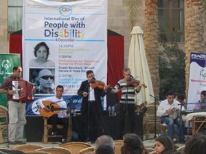 During the event