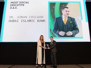Dr. Adnan Chilwan was awarded the 'Most Social Executive in the UAE’s Private Sector'. 