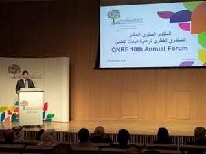 الدكتور عبدالستار الطائي، المدير التنفيذي للصندوق القطري لرعاية البحث العلمي