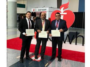 الدكتور شربل أبي خليل، الدكتور جاسم السويدي والدكتور نضال أسعد خلال الحدث