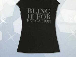 Pick up your 'Blink it for Education' t-shirt