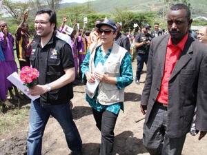 During the visit