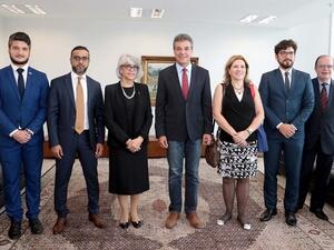 The tour was part of Dubai Exports' efforts in enhancing strategic communication with trade and export bodies worldwide in order to open new horizons for Made in UAE products.