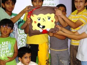 خلال أحد النشاطات