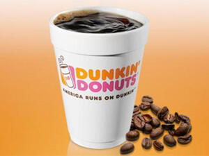 Dunkin’ Donuts works with coffee farmers in Central and South America, to grow only the finest coffee, 100% Arabica coffee beans