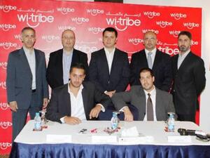Wi-tribe executives during the press conference