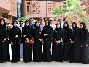 الطلاب المشاركون في برنامج اكتشف الطلاب المشاركون في برنامج اكتشف