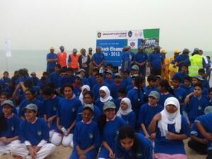 EQUATE beach cleanup